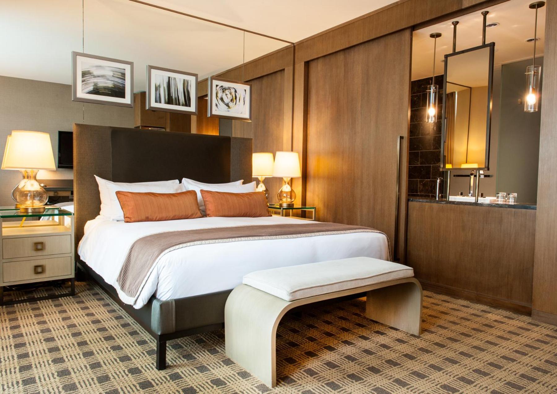 Zimmer mit Kingsize-Bett - barrierefrei