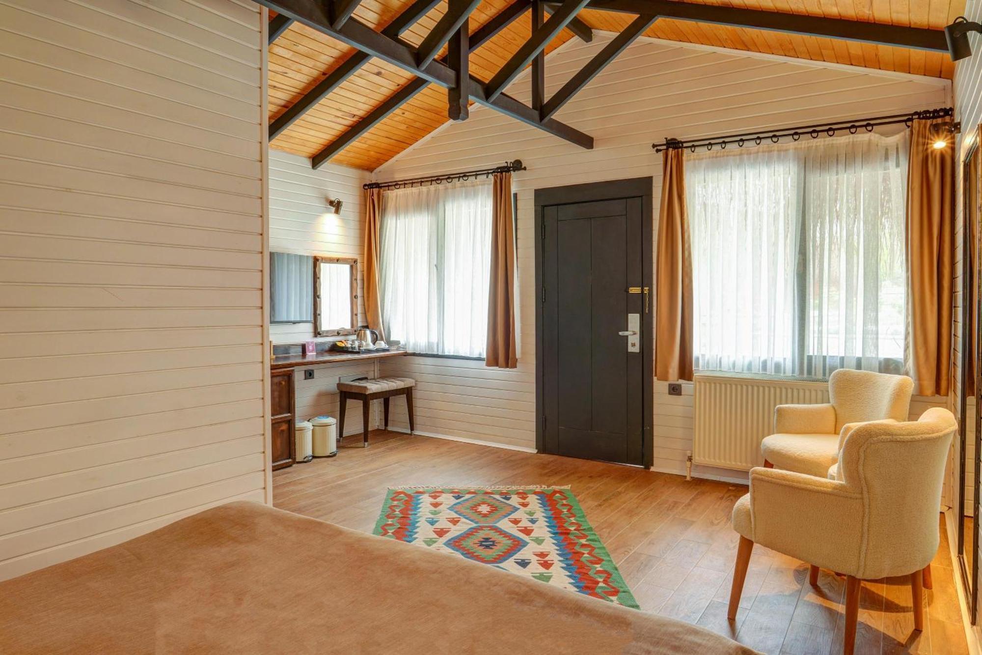 Bungalow mit Gartenblick