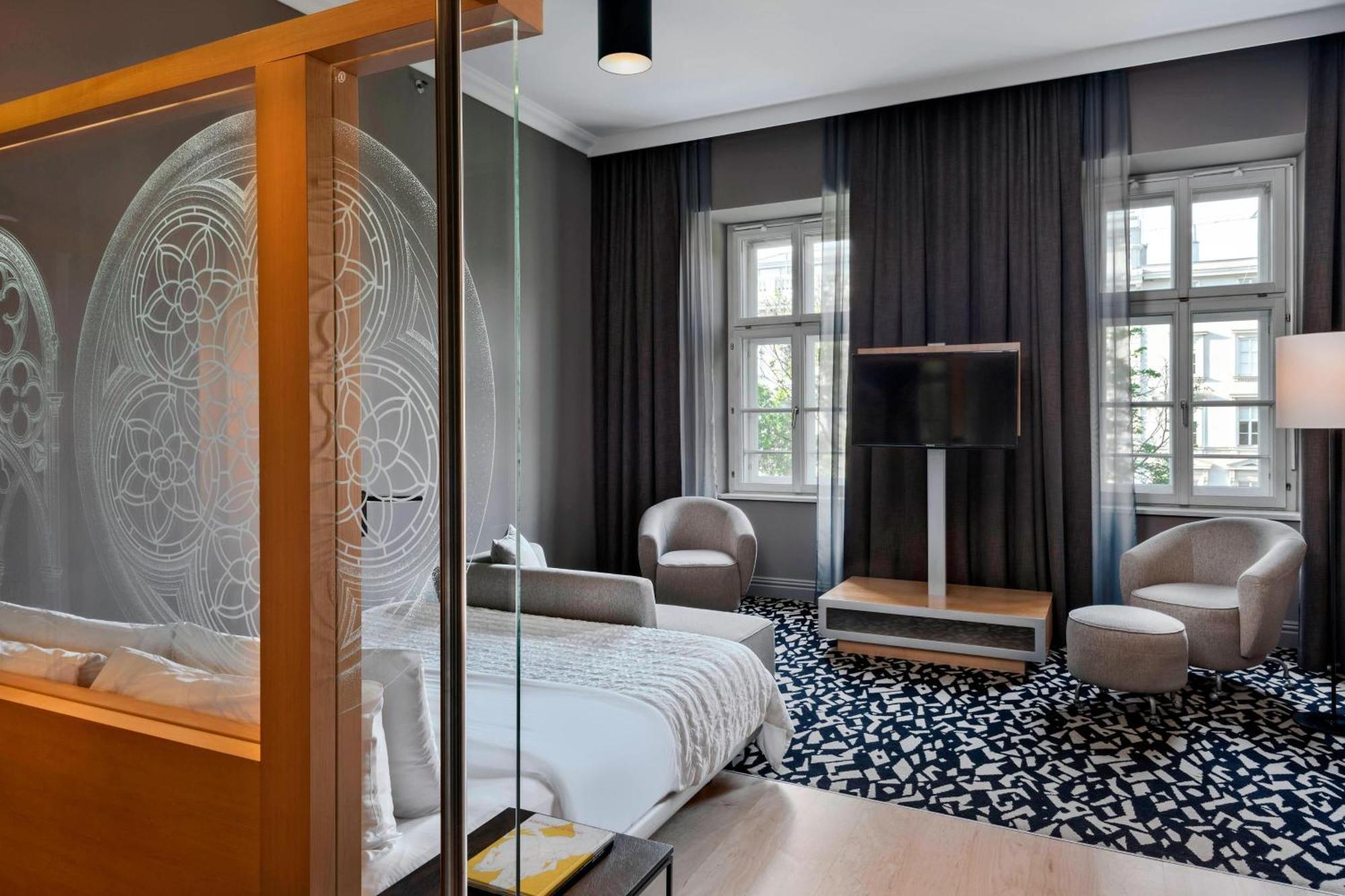 Executive Zweibettzimmer mit Stadtblick